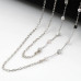Цепочка для очков №115 silver