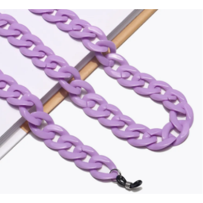  бижутерия-цепочка для очков фиолетовая - 1  ( 1 шт в наличии ) 