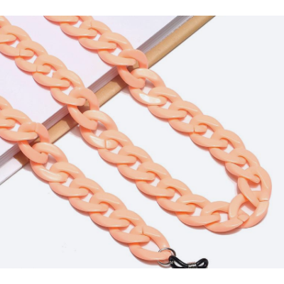  бижутерия-цепочка для очков розовая - 2 ( 1 шт в наличии ) 