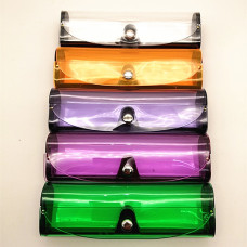 Футляр для очков прозрачный силиконовый A-111-S узкий