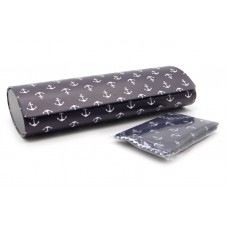 Футляр для очков на магните с салфеткой FM-803-447 black