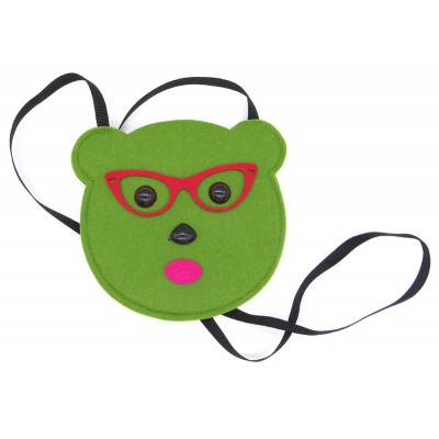 Футляр для очков войлочный Fv-kids-green