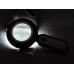 Лупа на батарейках с 21 LED подсветкой D90 мм 10X / 30X