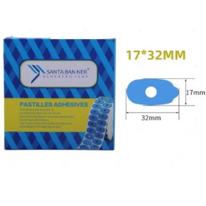 Липкий сегмент 17*32 мм 1000 шт. (SANTA BAN NER)