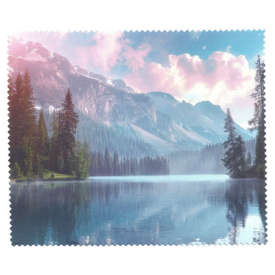 Салфетка для очков из микрофибры 3D N-843