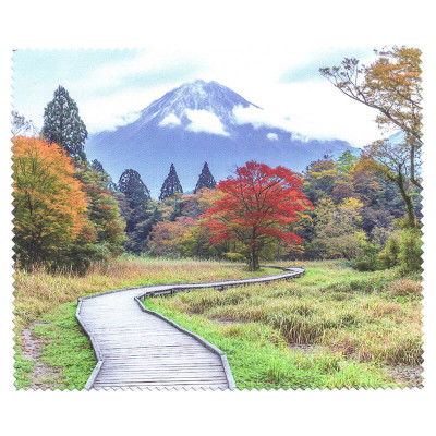 Салфетка для очков из микрофибры 3D N-844