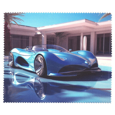 Салфетка для очков из микрофибры 3D N-863