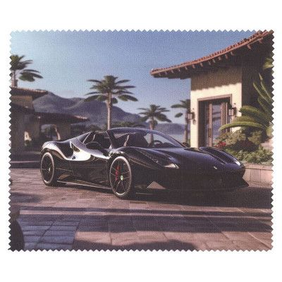 Салфетка для очков из микрофибры 3D N-867