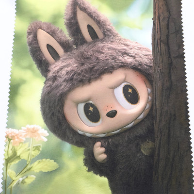 Салфетка для очков из микрофибры 3D N-925