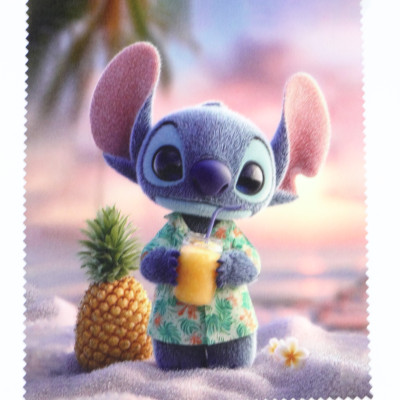 Салфетка для очков из микрофибры 3D N-936