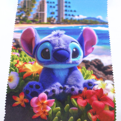 Салфетка для очков из микрофибры 3D N-940