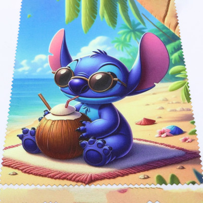 Салфетка для очков из микрофибры 3D N-941