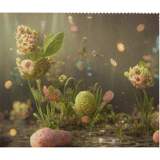 Салфетка для очков из микрофибры 3D N-734