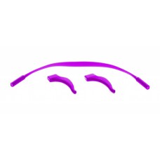 Стопперы силиконовые 1 пара с резинкой фиолетовые