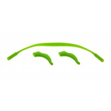 Стопперы силиконовые 1 пара с резинкой зелёные